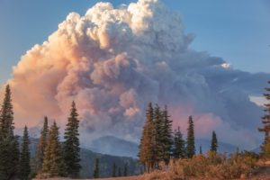 High to Extreme Fire Danger Ratings in BC