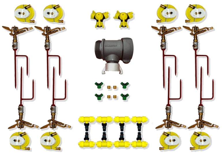 Deluge Fire Protection Sprinkler Kit contents